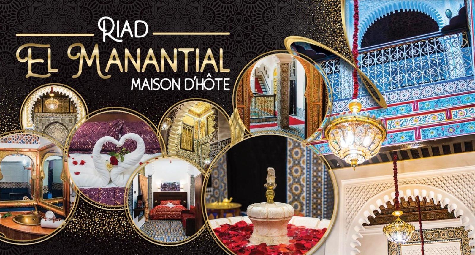 Riad El Manantial,Dar Hajjaj,Patrimonio Del Sxix Tetouan Exterior photo